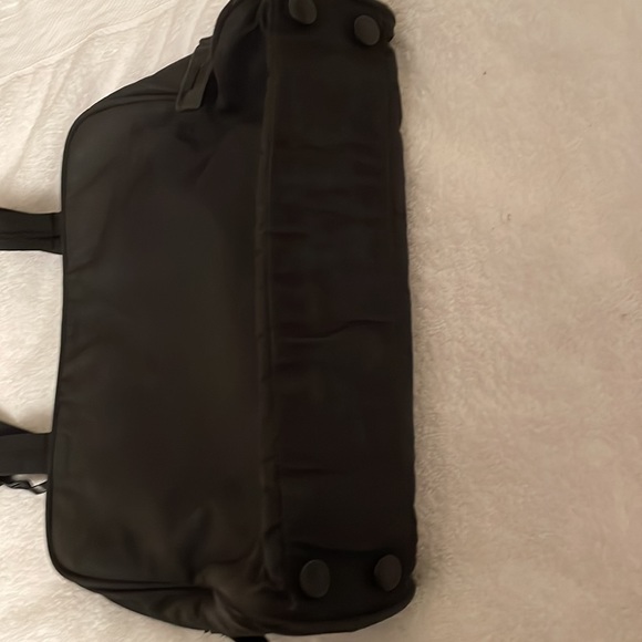 Prada nylon purse black bought at designer resale store. In good used condition. - Picture 9 of 17